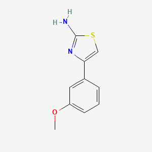 Structure - 2-Amino-4-(3-methoxyphenyl)thiazole, 95%