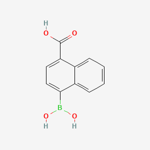 Structure - 4-Borono-1-naphthoic acid, 98%