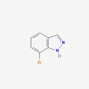 Structure - 7-Bromo-1H-indazole, 97%