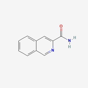 Structure - Isoquinoline-3-carboxamide, 98%