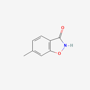 Structure - 6-Methylbenzo[d]isoxazol-3(2H)-one, 97%