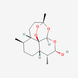 Structure - Dihydroartemisinin, 98%, mixture of α and β isomers