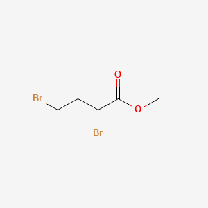 Structure - Methyl 2,4-dibromobutanoate, 95%