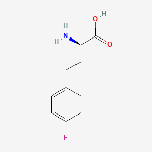 Structure - (R)-4-FLUOROHOMOPHENYLALANINE, 97%