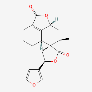 Structure - 12-epi-Teucvidin