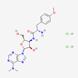 Structure - Puromycin dihydrochloride hydrate, 99%