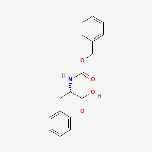 Structure - N-Carbobenzyloxy-L-phenylalanine, 99+%