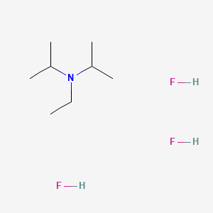 Structure - N,N-Diisopropylethylamine trihydrofluoride, 90%
