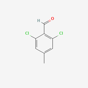 Structure - 2,6-Dichloro-4-methylbenzaldehyde, 95%
