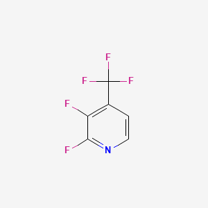 Structure - 2,3-Difluoro-4-(trifluoromethyl)pyridine, 97%