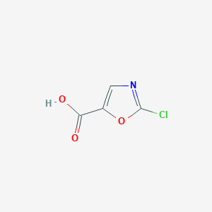 Structure - 2-Chlorooxazole-5-carboxylic acid, 97%