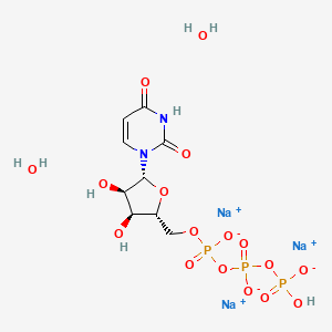 Structure - Uridine triphosphate trisodium dihydrate, 95%