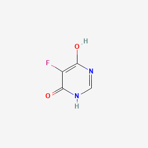 Structure - 5-Fluoropyrimidine-4,6-diol, 96%