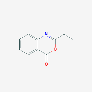 Structure - 2-Ethyl-4H-benzo[d][1,3]oxazin-4-one, 95+%