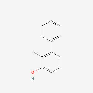 Structure - 2-Methyl-[1,1'-biphenyl]-3-ol, 98%