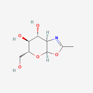 Structure - (3aR,5R,6S,7R,7aR)-5-(Hydroxymethyl)-2-methyl-3a,6,7,7a-tetrahydro-5H-pyrano[3,2-d]oxazole-6,7-diol, 98%