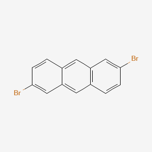 Structure - 2,6-Dibromoanthracene, 95%