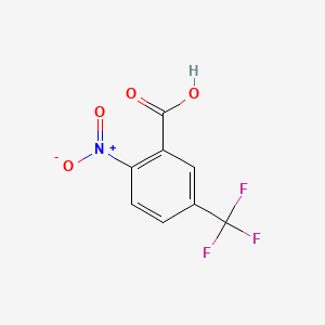 Structure - 2-Nitro-5-(trifluoromethyl)benzoic acid, 98%