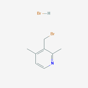 Structure - 3-(Bromomethyl)-2,4-dimethylpyridine hydrobromide, 95%