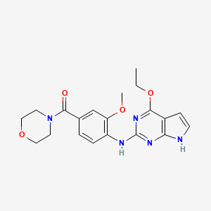 Structure - LRRK2 inhibitor 1