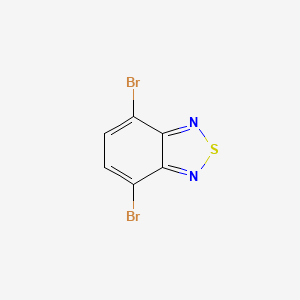 Structure - 4,7-Dibromo-2,1,3-benzothiadiazole, 98%