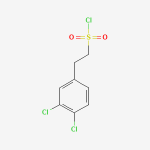 Structure - 2-(3,4-Dichloro-phenyl)-ethanesulfonyl chloride, 95%
