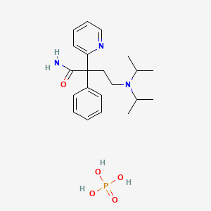 Structure - Disopyramide phosphate, 98%