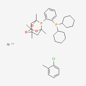 Structure - (CyPAd-DalPhos)NiCl(otol), 98+%
