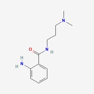 Structure - 2-Amino-N-(3-(dimethylamino)propyl)benzamide, 95%