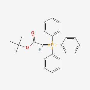 Structure - tert-Butyl 2-(triphenylphosphoranylidene)acetate, 97%