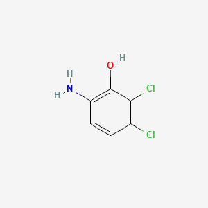 Structure - 6-Amino-2,3-dichlorophenol, 97%