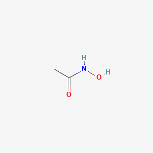 Structure - Acetohydroxamic acid, 98%