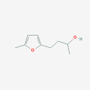 Structure - 4-(5-Methylfuran-2-yl)butan-2-ol