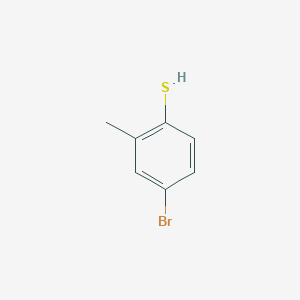 Structure - 4-Bromo-2-methylbenzene-1-thiol, 5-Brom-2-mercapto-toluol