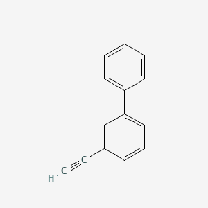 Structure - 3-Ethynyl-1,1'-biphenyl, 1-Ethynyl-3-phenylbenzene