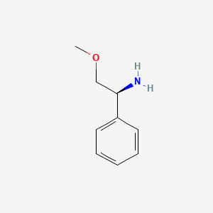 Structure - (S)-2-Methoxy-1-phenylethan-1-amine, (S)-2-Methoxy-1-phenylethanamine