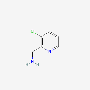 Structure - (3-Chloropyridin-2-yl)methanamine, 2-Pyridinemethanamine,3-chloro-(9CI)
