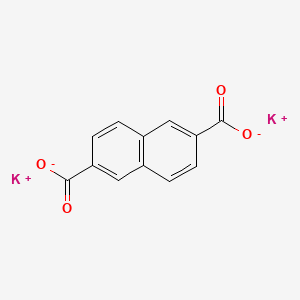 Structure - Potassium naphthalene-2,6-dicarboxylate, Dipotassium naphthalene-2,6-dicarboxylate