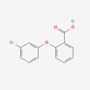 Structure - 2-(3-Bromophenoxy)benzoic acid