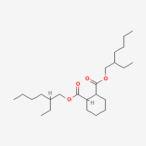 Structure - Bis(2-ethylhexyl) cyclohexane-1,2-dicarboxylate, Hexahydrophthalic acid di(2-ethylhexyl) ester