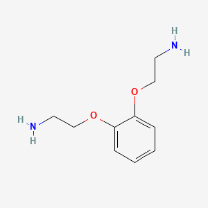 Structure - 2,2'-(1,2-Phenylenebis(oxy))diethanamine, O-Bis(2-aminoethoxy)benzene