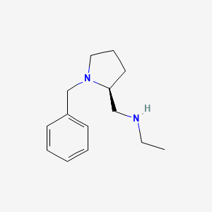 Structure - (S)-N-((1-Benzylpyrrolidin-2-yl)methyl)ethanamine