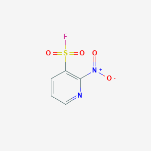 Structure - 2-Nitropyridine-3-sulfonyl fluoride