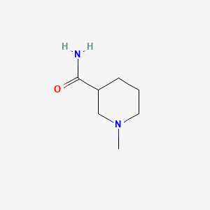 Structure - 1-Methylpiperidine-3-carboxamide, 1-Methyl-3-piperidinecarboxamide