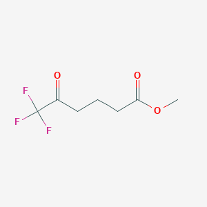 Structure - Methyl 6,6,6-trifluoro-5-oxohexanoate