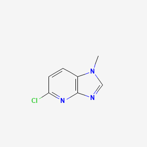 Structure - 5-Chloro-1-methyl-1h-imidazo[4,5-b]pyridine