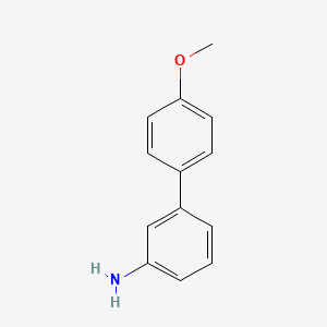Structure - 4′-Methoxy[1,1′-biphenyl]-3-amine, 4'-Methoxy-[1,1'-biphenyl]-3-amine