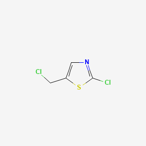 Structure - 2-Chloro-5-(chloromethyl)thiazole, 2-chloro-5-chloromethyl-thiazole, additional blue/dry ice freight costs.