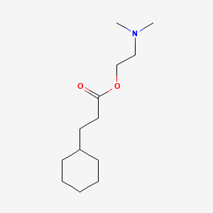 Structure - Cyprodenate, Actebral