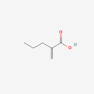 Structure - 2-Methylidenepentanoic acid, 2-Propylacrylic acid